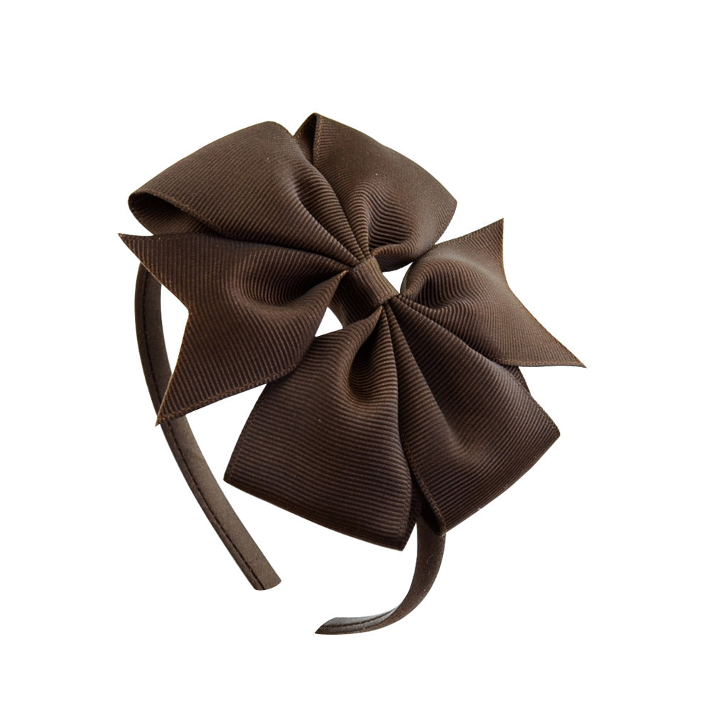 Handmade Hair Bows For Baby Girls Cute Bowknot Headband Headwear 13
