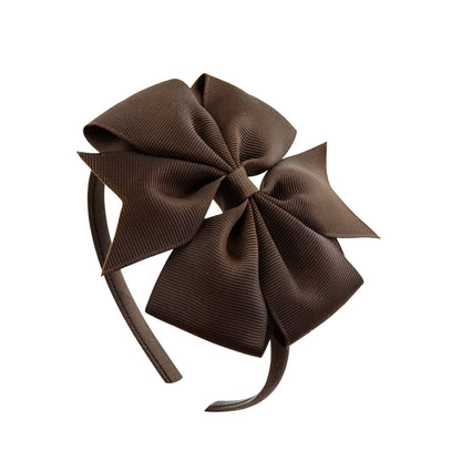 Handmade Hair Bows For Baby Girls Cute Bowknot Headband Headwear 13