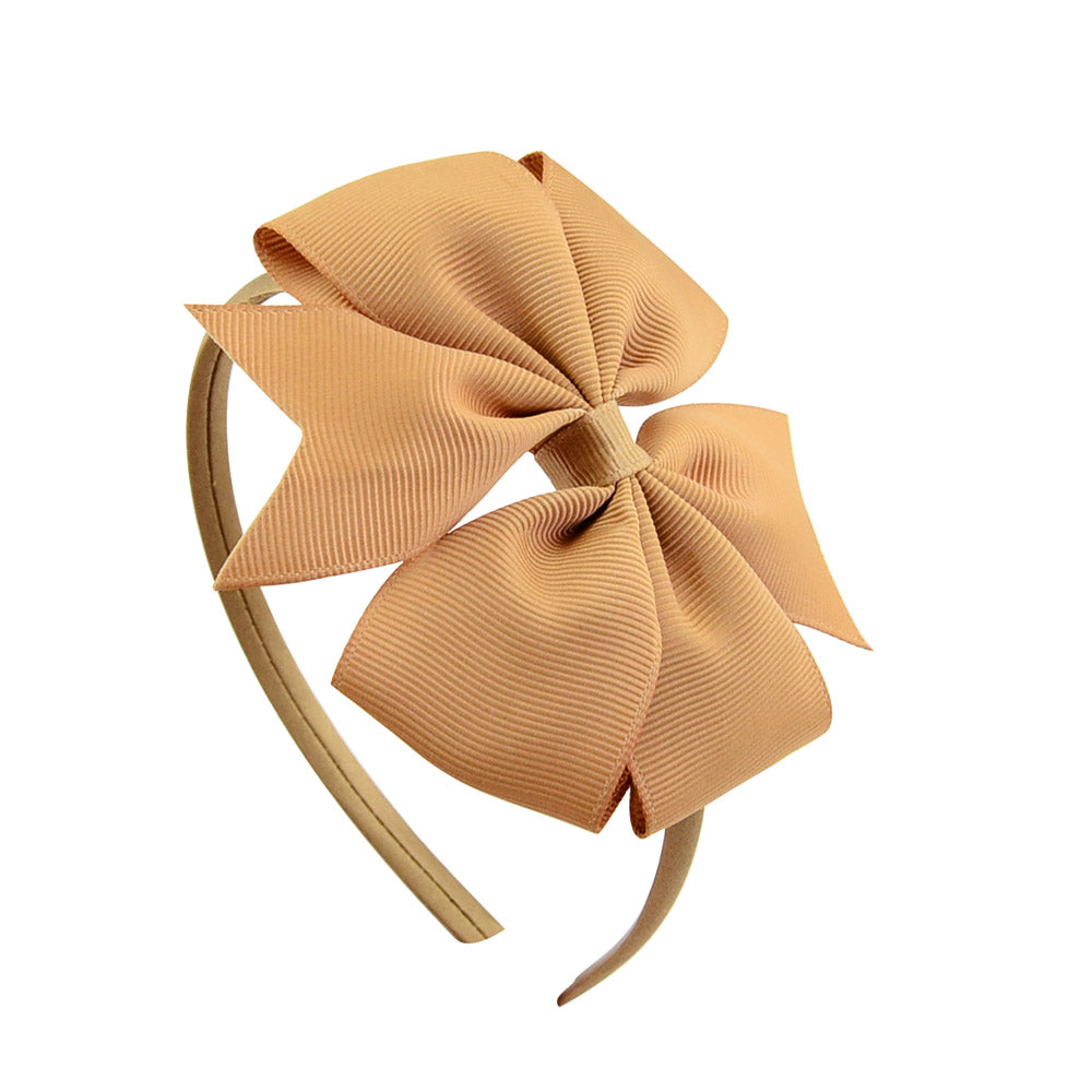 Handmade Hair Bows For Baby Girls Cute Bowknot Headband Headwear 14