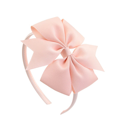 Handmade Hair Bows For Baby Girls Cute Bowknot Headband Headwear 19