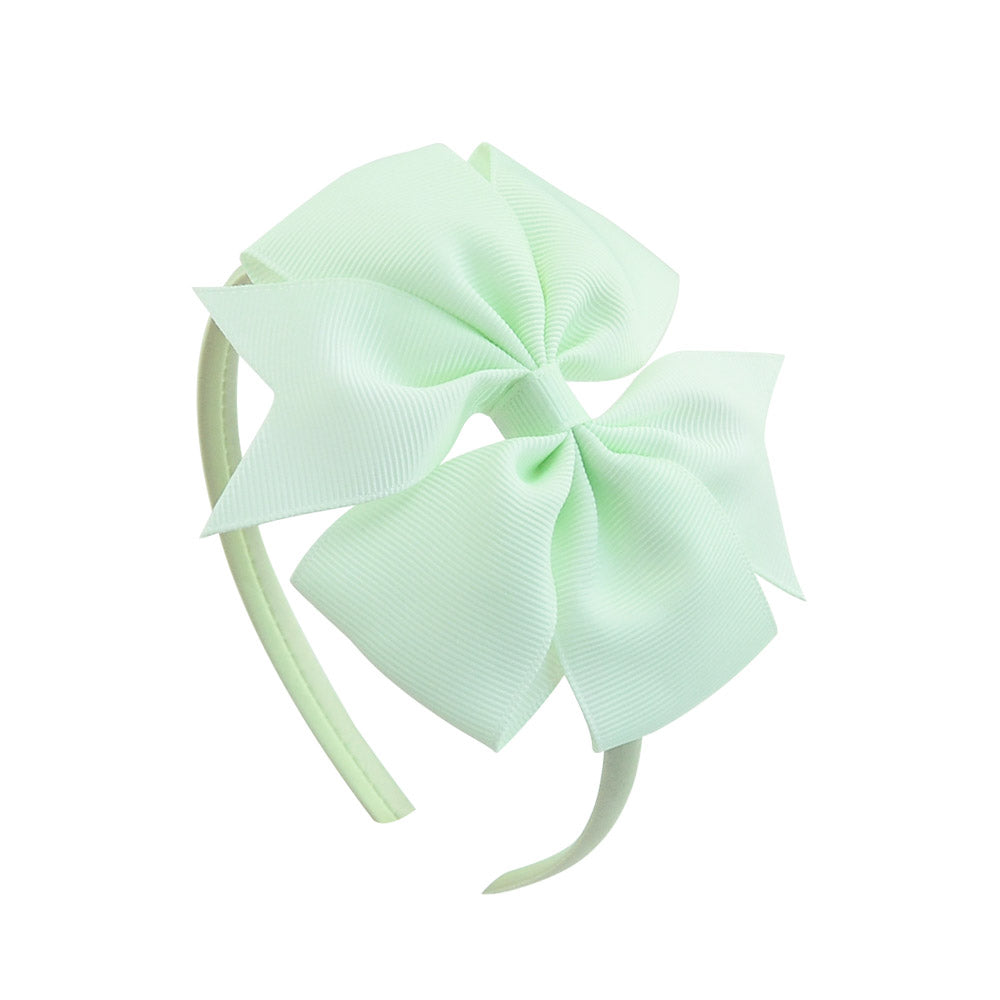 Handmade Hair Bows For Baby Girls Cute Bowknot Headband Headwear 22