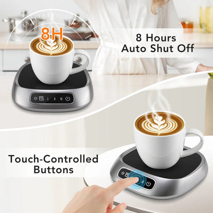 Coffee Mug Warmer Heating Coaster Cup Warmer For Home Office Electric Milk Tea Cup Cup Heater Desk  3