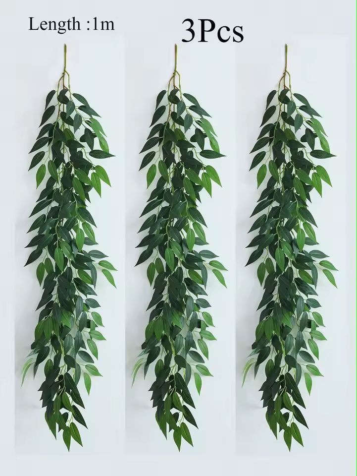 ItalianStyle Silk Ruscus Garland  Lush Hanging Greenery For Home  Event Decor 6