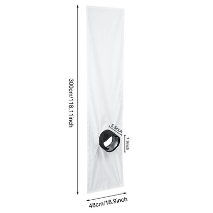 Portable Mobile AC, Universal Window Seal Kit, Tumble Dryer Window Sealing Cloth