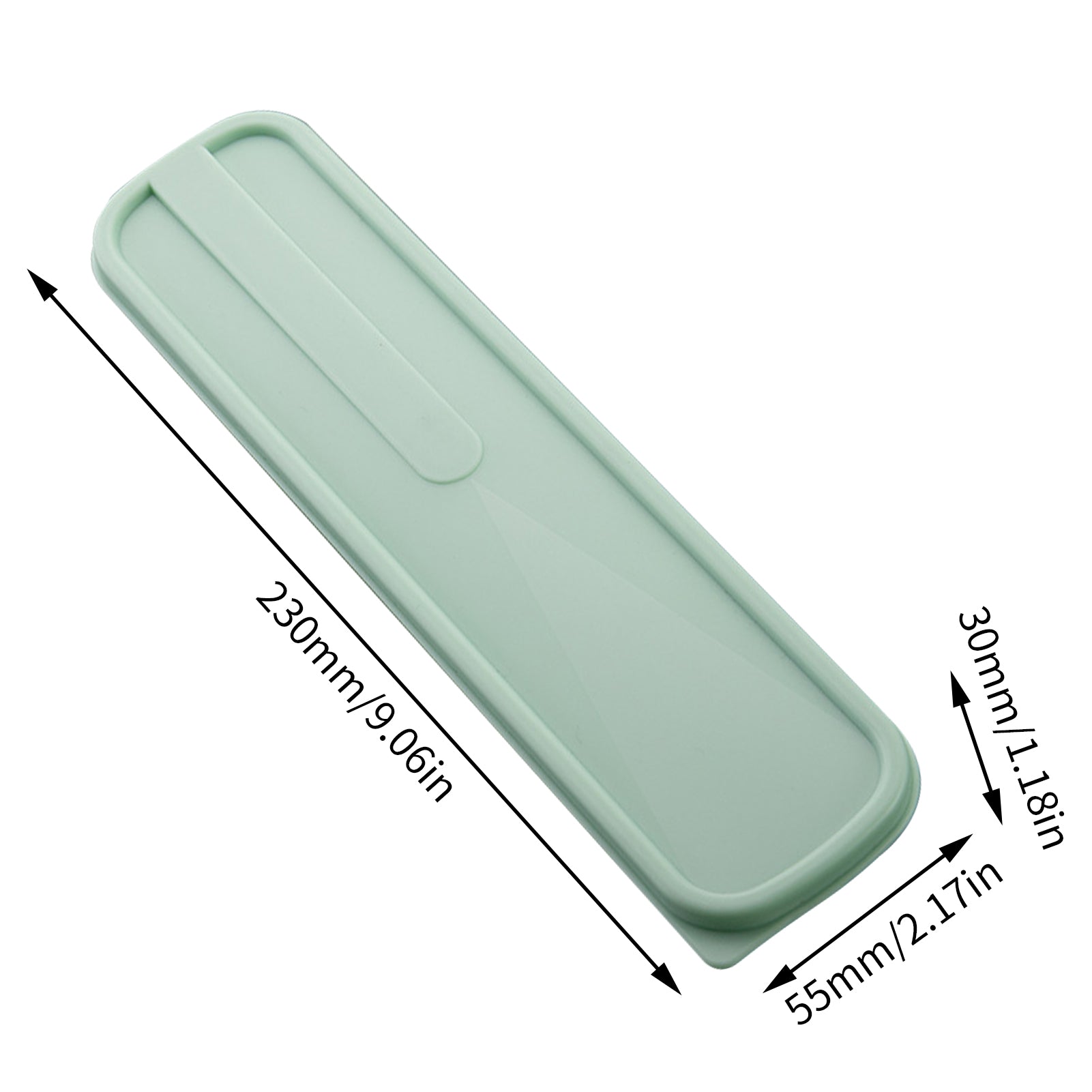 Drop-resistant Tableware Box, Portable Cutlery Case, Flip Cover Spoon Storage, Environmental Household Box