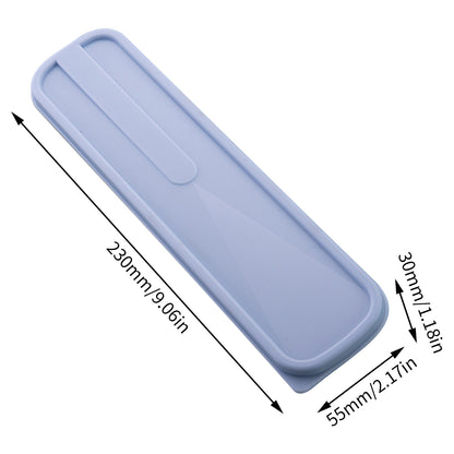 Drop-resistant Tableware Box, Portable Cutlery Case, Flip Cover Spoon Storage, Environmental Household Box