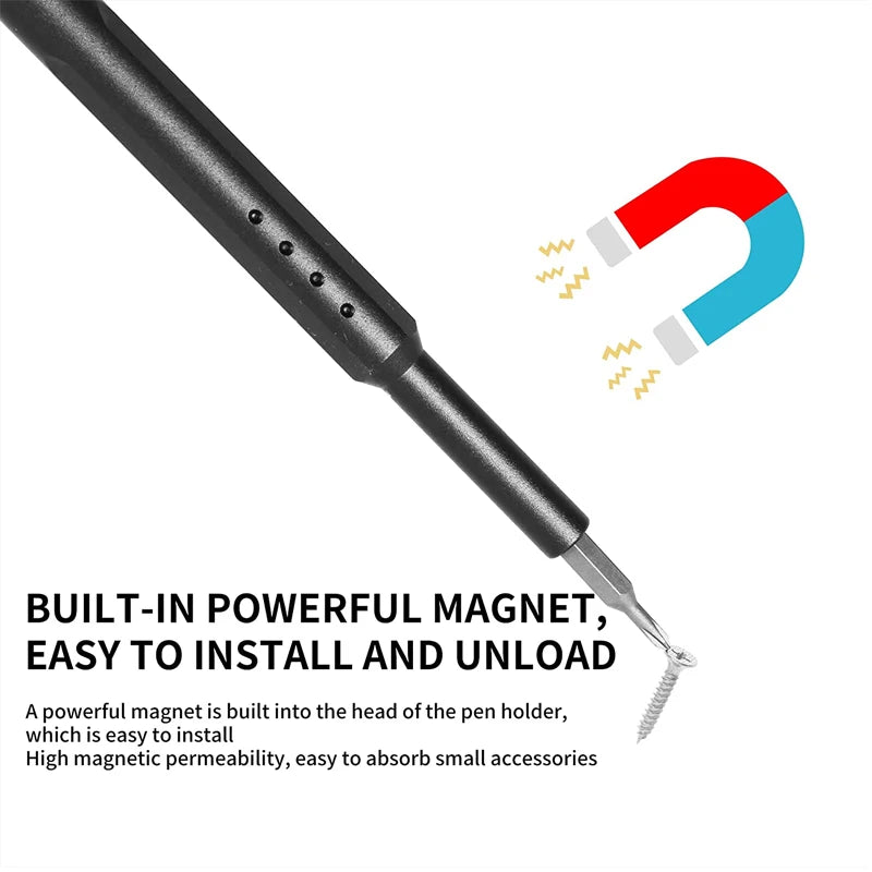 Magnetic Screwdriver Set Tools Phillips Magnetic Screwdriver Phone Watch Laptop Mini Repair Tools 2