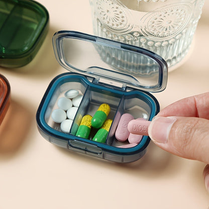 Portable Mini Pill Storage Box, Dust Proof Storage Box, Small Items Saving Box