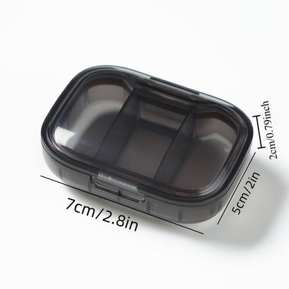 Portable Mini Pill Storage Box Dust Proof Storage Box Small Items Saving Box 1