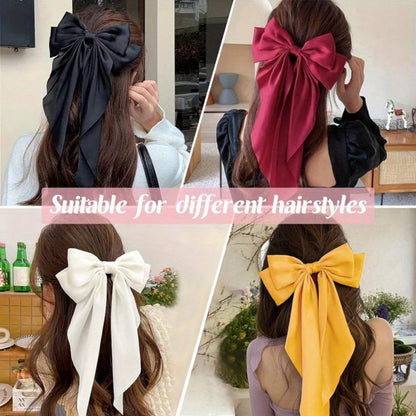 Headband For Girl Bow Ribbon Hair Clip New Bows Barrette 2