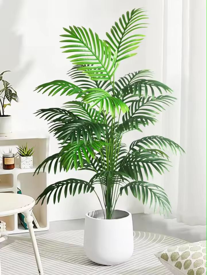 TropicLuxe 70120 Cm Artificial Palm Tree Lush Plastic TurtleLeaf Tropical Decor 10
