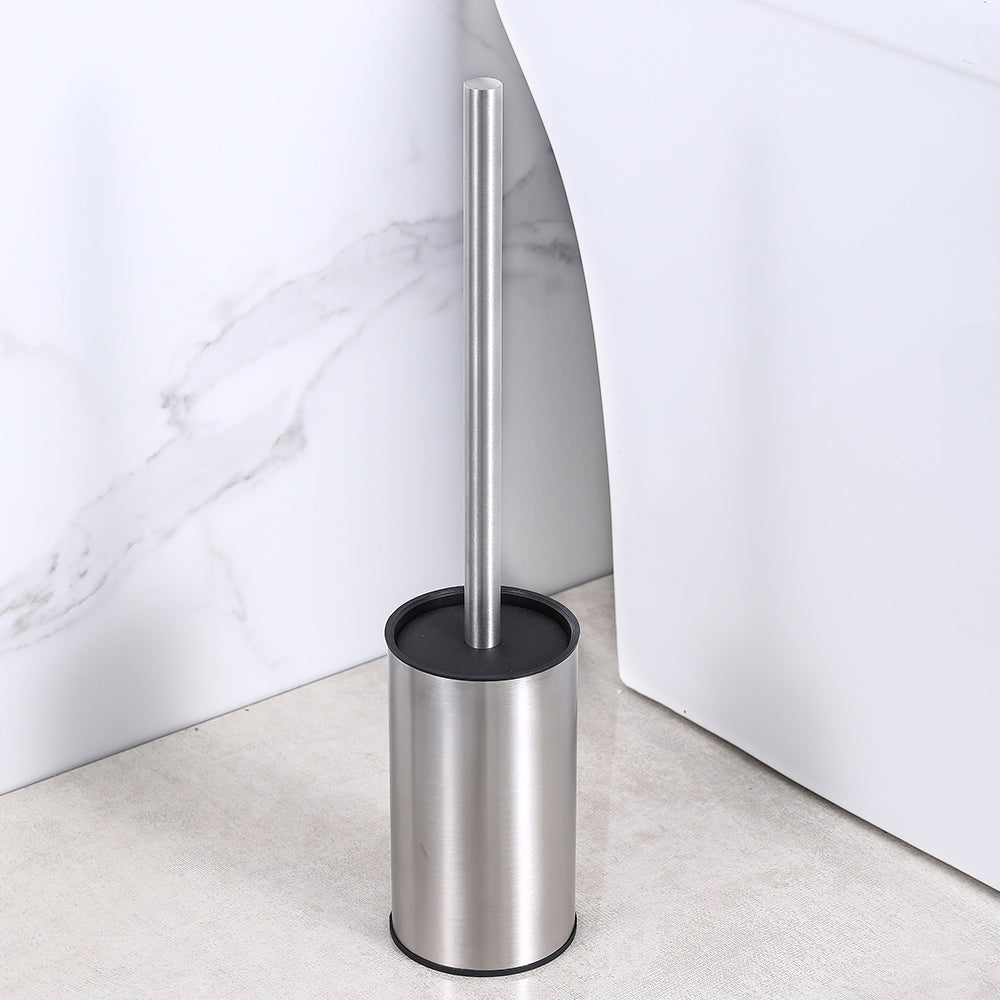 Vertical Matt Black Toilet Brush Holder Stainless Steel Cleaning Tool FloorStanding Toilet Brush Se 6