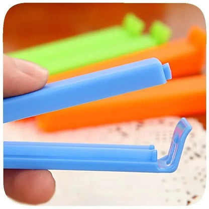Portable Kitchen Storage Food Snack Seal Sealing Bag Clips Tool 1