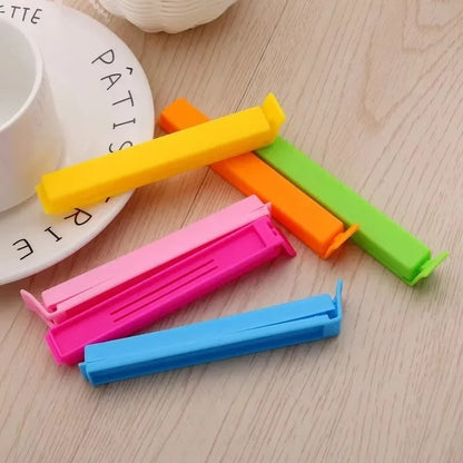 Portable Kitchen Storage Food Snack Seal Sealing Bag Clips Tool 3