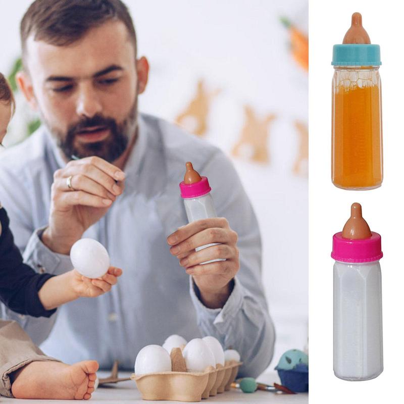 Strange Magics Prop, Mini Magic Milk Bottle Liquid, Baby Reborn Dolls Feeding Bottle Toy