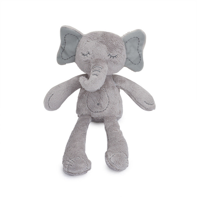 Soft Plush Wind Chimes Cartoon Animal Stuffed Baby Toy With Hanging Rattle For Crib Travel Stroller 2