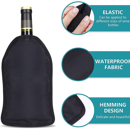 Wine Cooling Holder Ice Bag Picnic Beverage Nylon Wine Cooler Sleeve Soft Drink Rack Bar Tools For  1