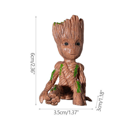 Miniature Model Office Desktop Display Groot Figurines Handicrafts Home Decoration Crafts 6