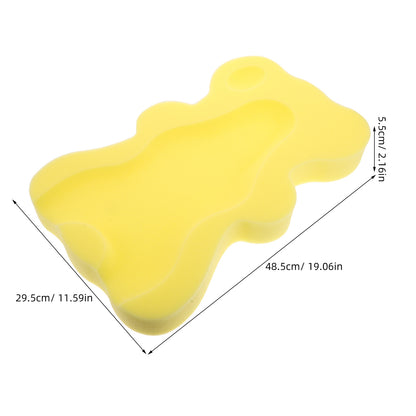 Non-Slip Infant Bath Support Mat Baby Bath Cushion Thick Newborn Sponge Pad, Soft Comfort Tub Cushion