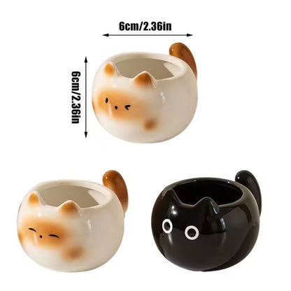 Siamese Cat Mug  Cute Ceramic Latte Cup  GiftReady Coffee Cup 5