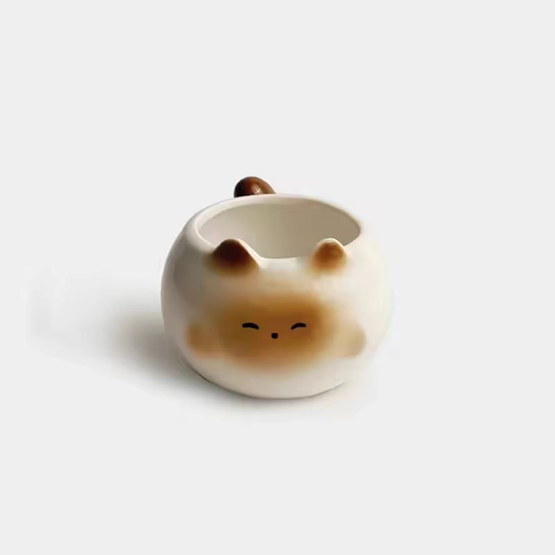 Siamese Cat Mug  Cute Ceramic Latte Cup  GiftReady Coffee Cup 7
