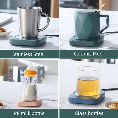 Electric Mug Warmer Milk Tea Water Heating Pad Cup Heater Constant Thermostatic Coaster Low Power H 1