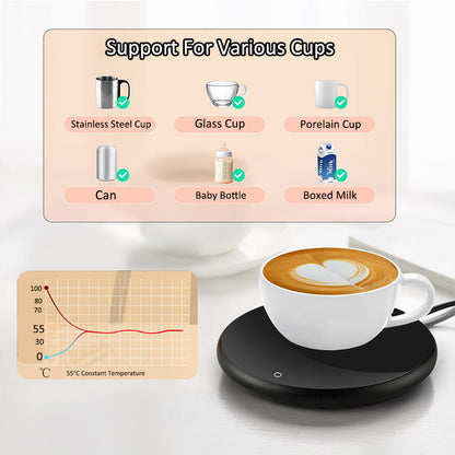 Mug Warmer For Office Home Electric Milk Tea Coffee Cup Warmer Coffee Heating Coaster Cup Cup Heate 3