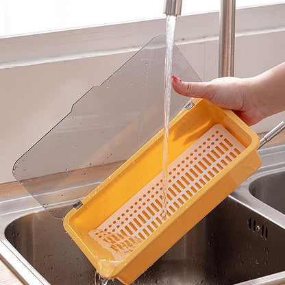 Tableware Storage Box Drain Chopsticks Tube Household Dustproof Spoon Holder With Lid 1
