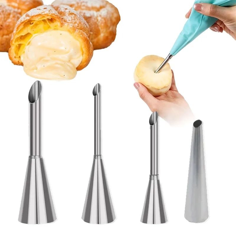Stainless Steel Puff Pastry Piping Nozzle Set 7