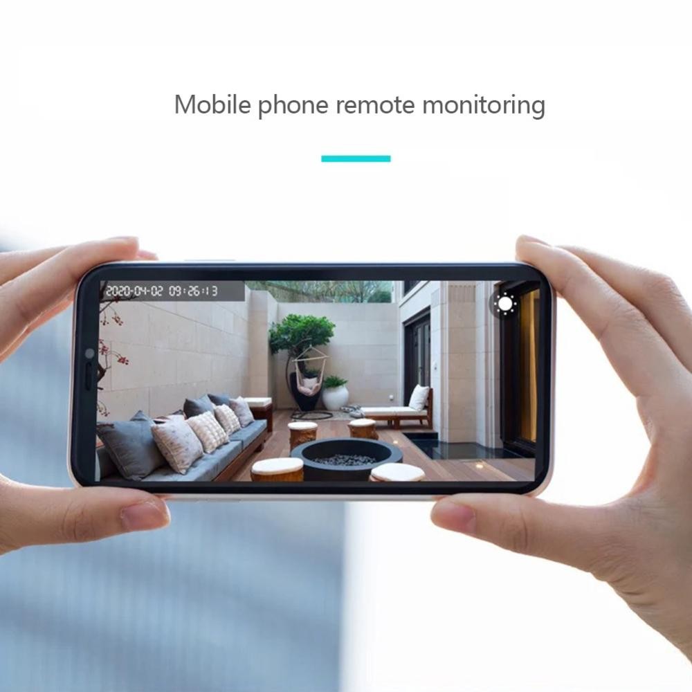 Wireless Security Monitoring Camera, Smart WiFi Mini Camera Video Recorder Smart Intelligent Home Supplies