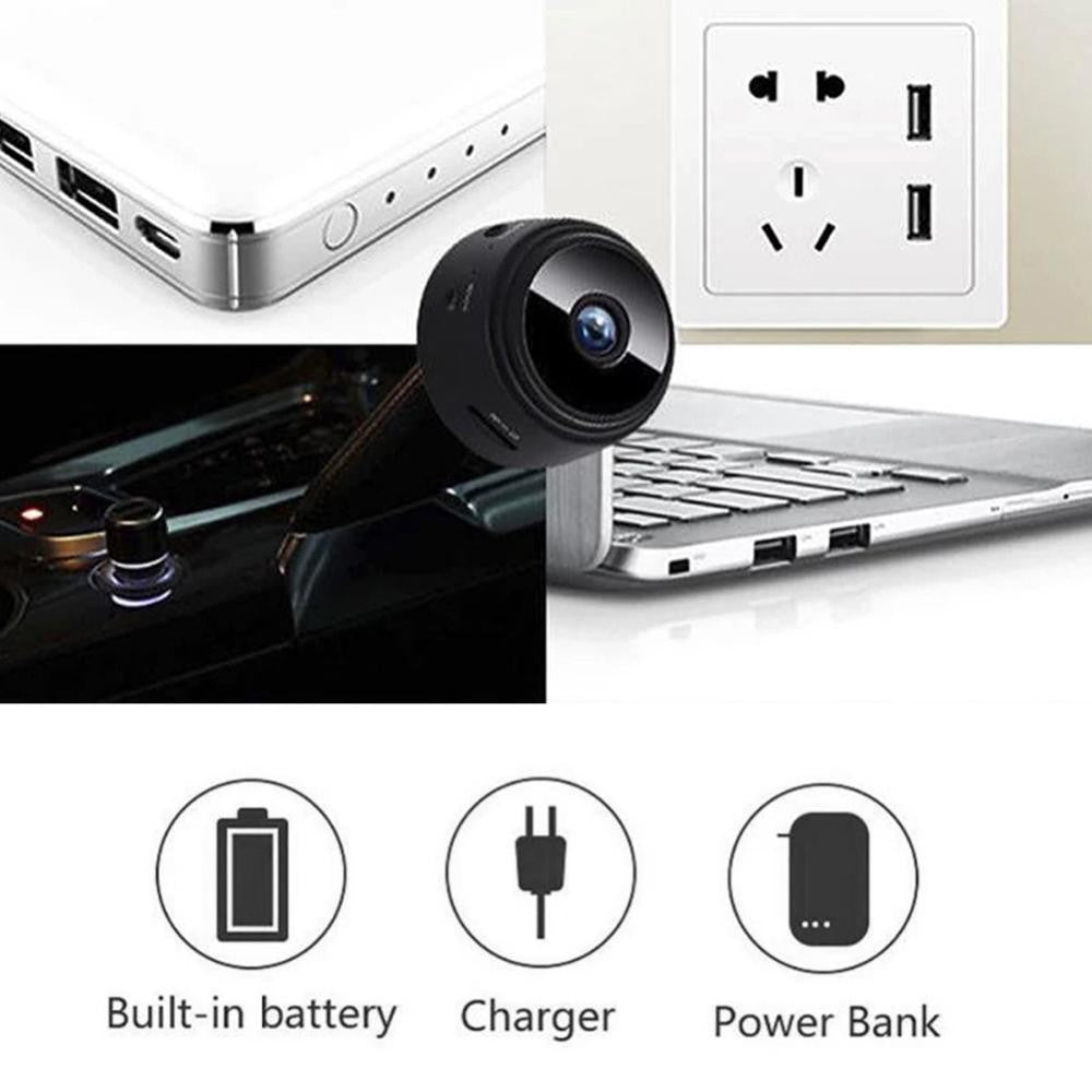 Wireless Security Monitoring Camera, Smart WiFi Mini Camera Video Recorder Smart Intelligent Home Supplies