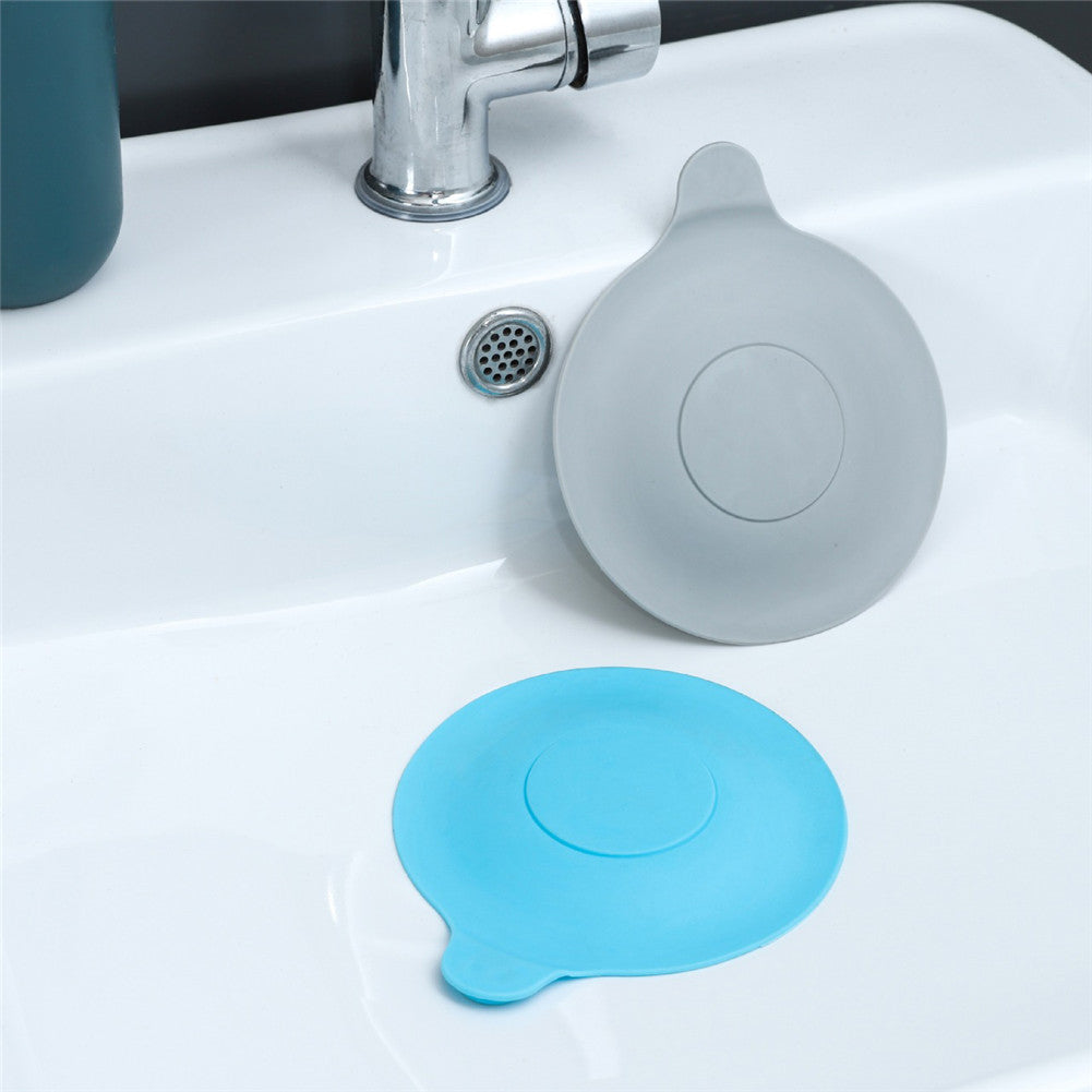 Silicone Water Stopper Pack Drain Plug Cover Waterdrop Design For Bathtubs Laundry Kitchen 1