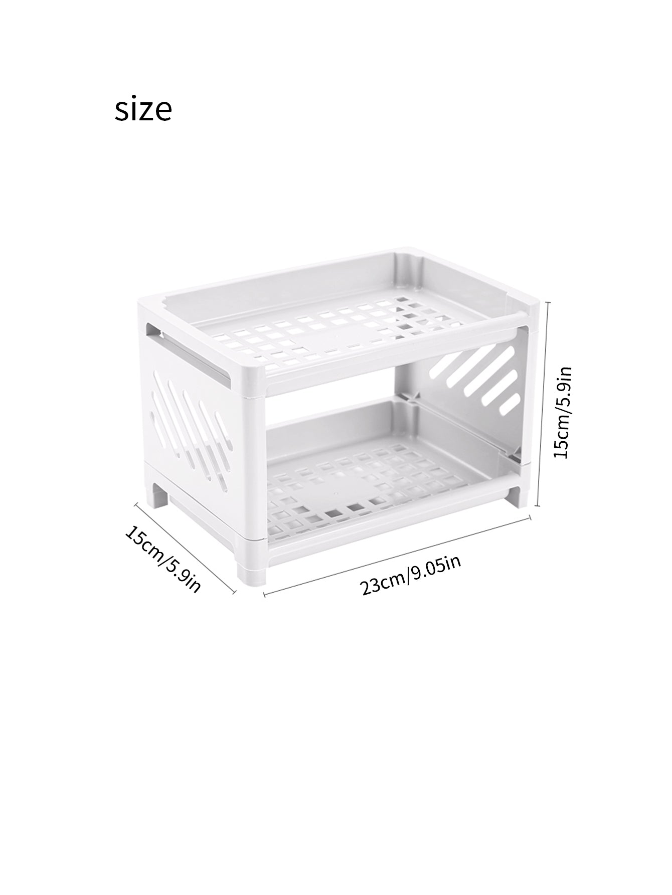 DoubleTriple Layered Desktop Storage Shelves For Office Stationery Cosmetics And Miscellaneous Item 4