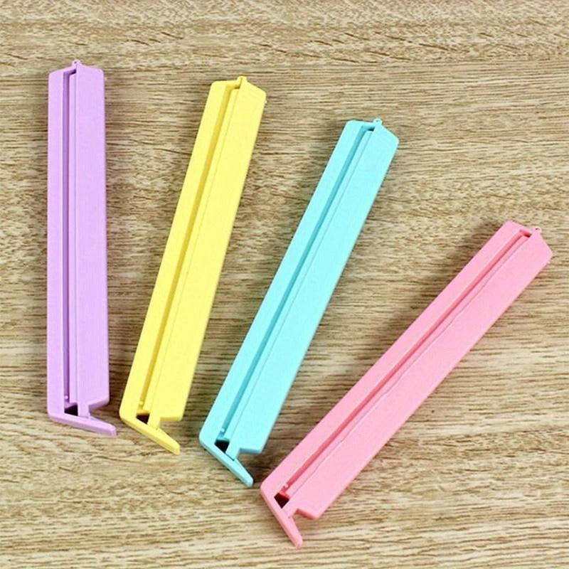 Portable Kitchen Storage Food Snack Seal Sealing Bag Clips Plastic Tool