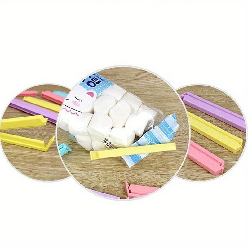Portable Kitchen Storage Food Snack Seal Sealing Bag Clips Plastic Tool