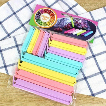 Portable Kitchen Storage Food Snack Seal Sealing Bag Clips Plastic Tool