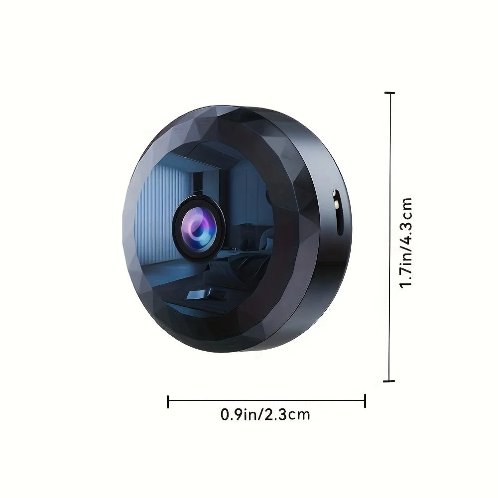 Motion Detection Wireless Mini WiFi Camera With Night Vision Easy To Mount Rechargeable Battery  Ap