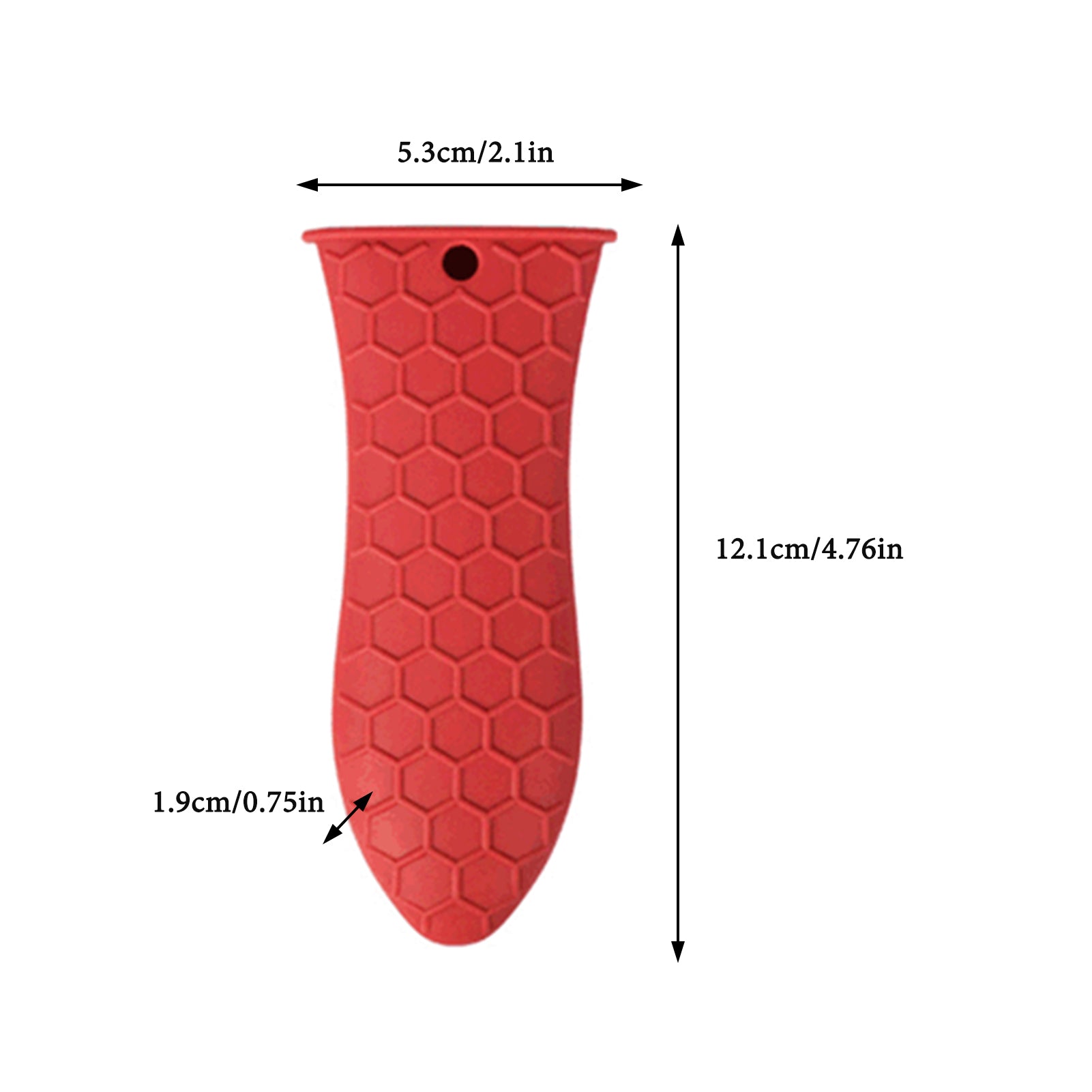 High Heat Resistance Silicone Pot Handle Cover, Anti-scalding Holder for Frying and Milk Pans