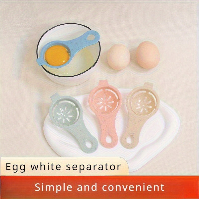 Sustainable Wheat Straw Egg Separator For Baking  Yolk  White Filter Kitchen Gadget 3