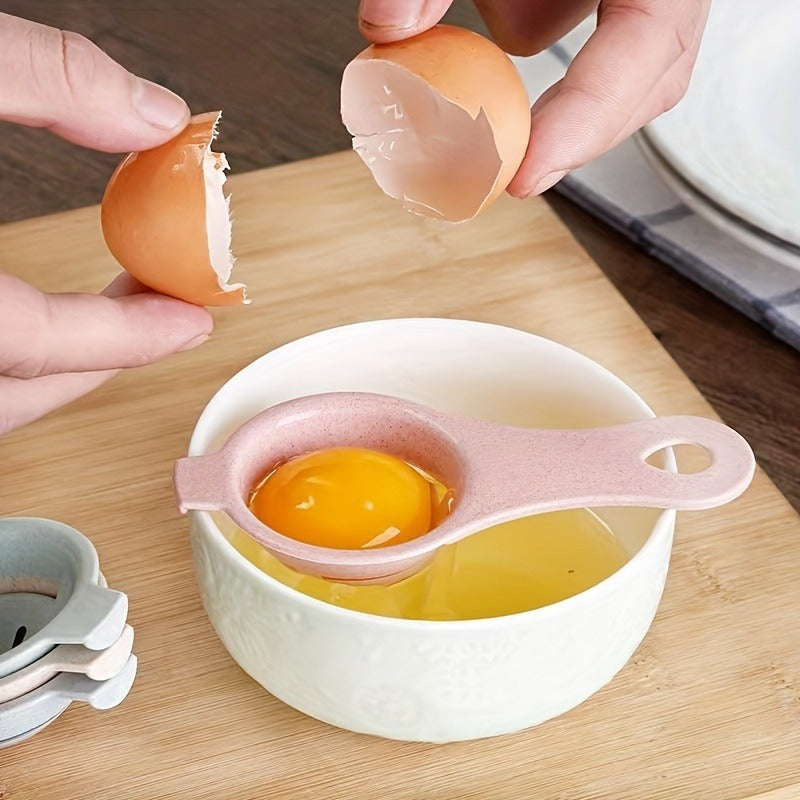 Sustainable Wheat Straw Egg Separator For Baking  Yolk  White Filter Kitchen Gadget 4