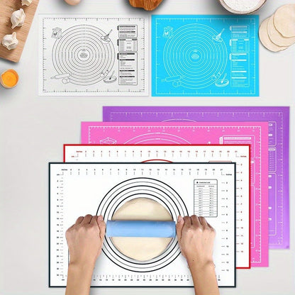 Kneading Dough Pad With Scale NonStick Kitchen Baking Pad 2