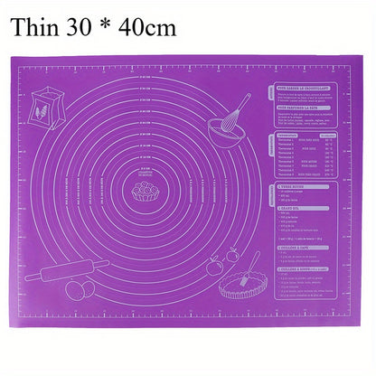 Kneading Dough Pad With Scale NonStick Kitchen Baking Pad 6