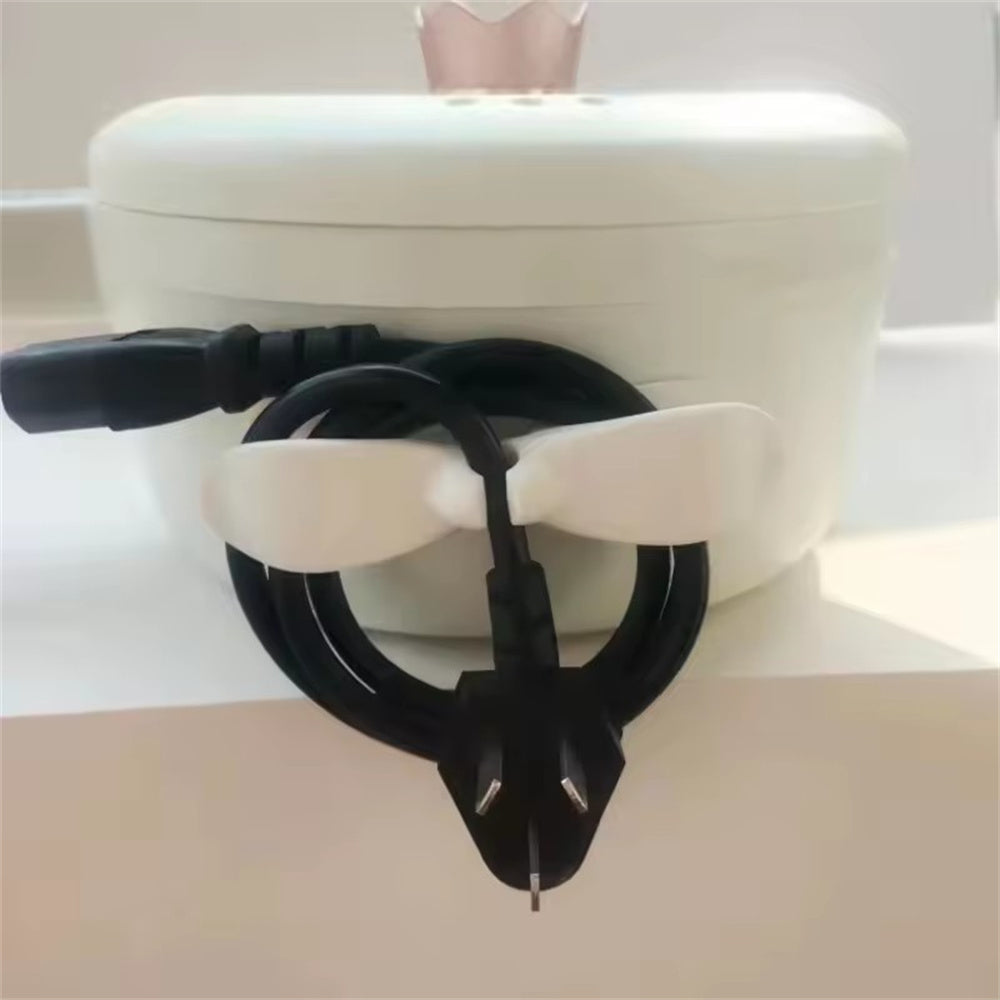 Household Kitchen Storage Wire Winder Power Cord Organizer Traceless Plug Cable Management Tool For 4