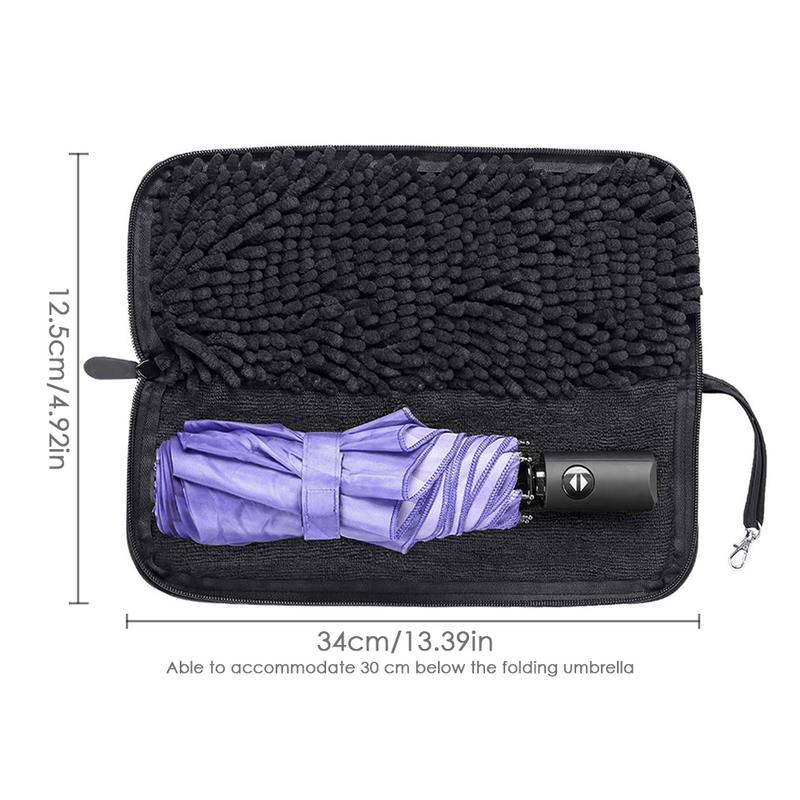 Portable Travel Accessories, Water Absorbent Umbrella Bag, Ultrafine Fiber Cleaning Cloth