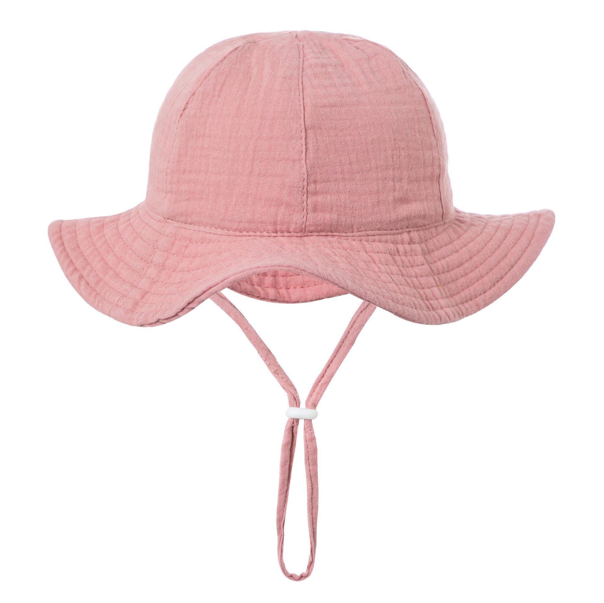 Unisex Baby Cotton Bucket Hat Sunscreen Beach Hat Boys Girls 2