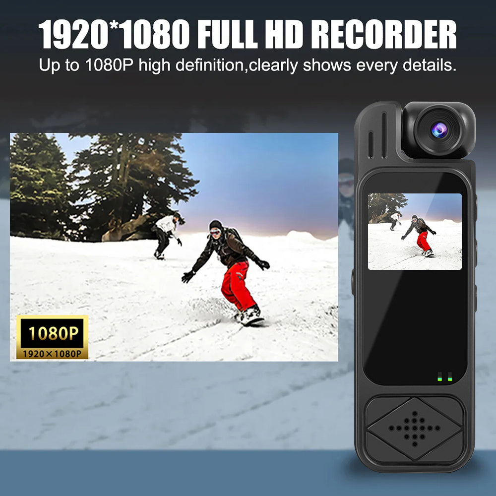 Full HD 1080P Mini Body Camera Body Mounted Camera Night Vision Digital Video Recorder 13inch Bodyc 5