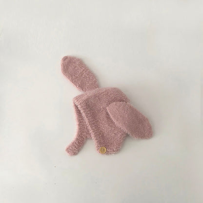 Warm Ear Protection Baby Beanie Hat with Cute Rabbit Ears for Toddlers