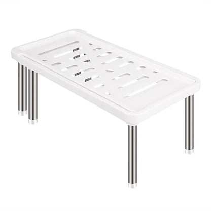 New Adjustable Stainless Steel Storage Rack Retractable Multifunctional Shelf For Kitchen Spice Org 2