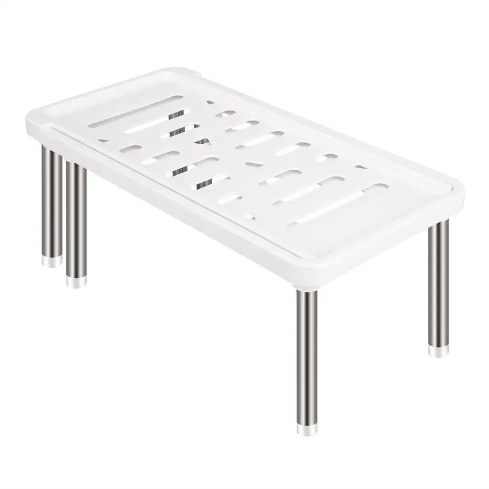 New Adjustable Stainless Steel Storage Rack Retractable Multifunctional Shelf For Kitchen Spice Org 4