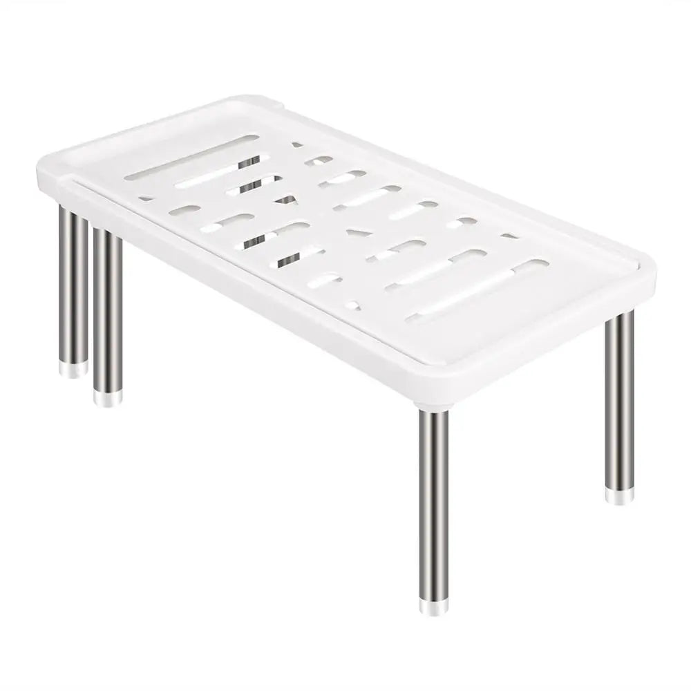New Adjustable Stainless Steel Storage Rack Retractable Multifunctional Shelf For Kitchen Spice Org 6